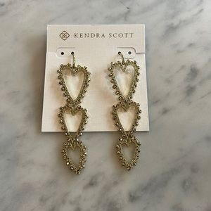 Brand New: Kendra Scott Heart Earrings